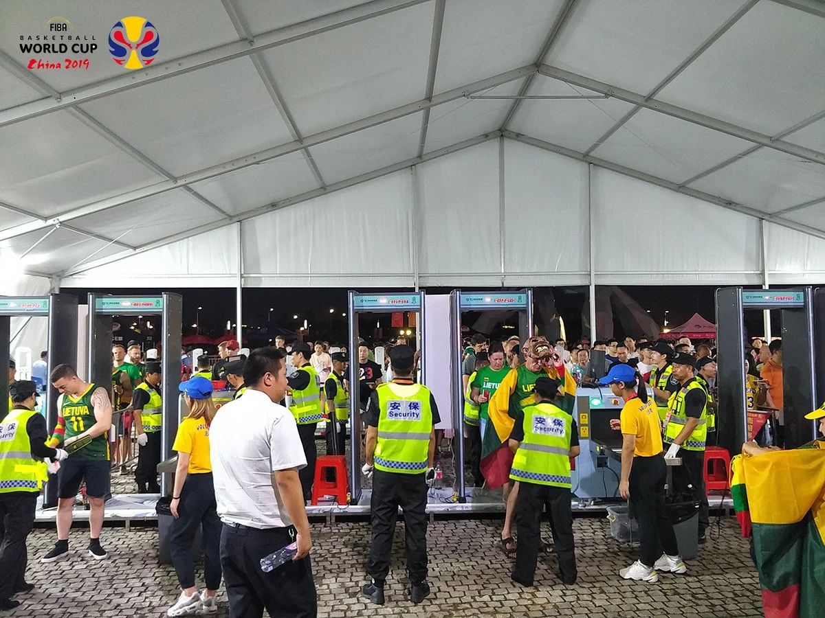 2019篮球世界杯采用江南APP体育官方网站安检机安检门等安检设备